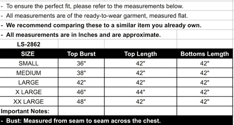 fabeha size-guide