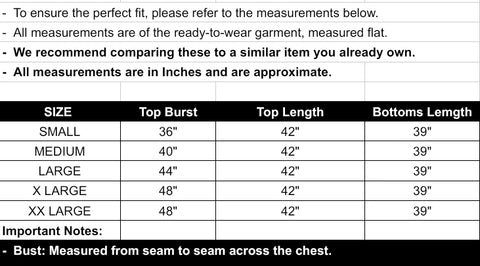 fabeha size-guide