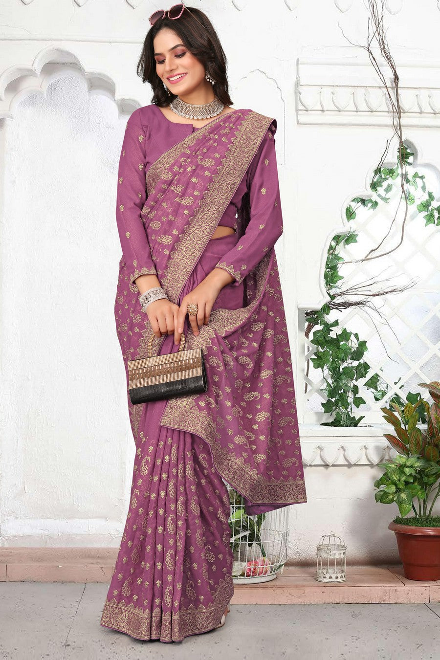 FBSR-606 Beautiful Georgette Saree