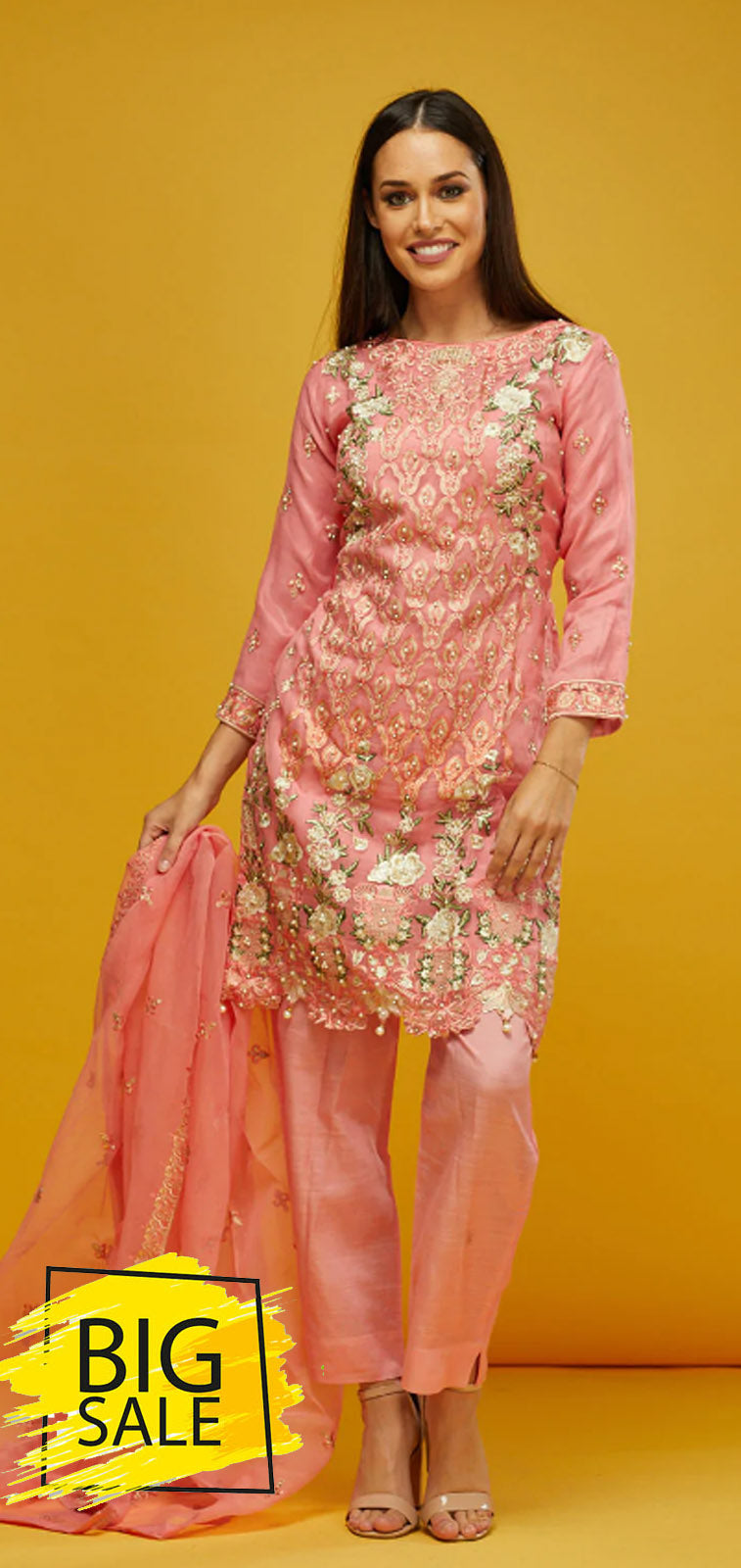 NR29 PINK READYMADE SUIT
