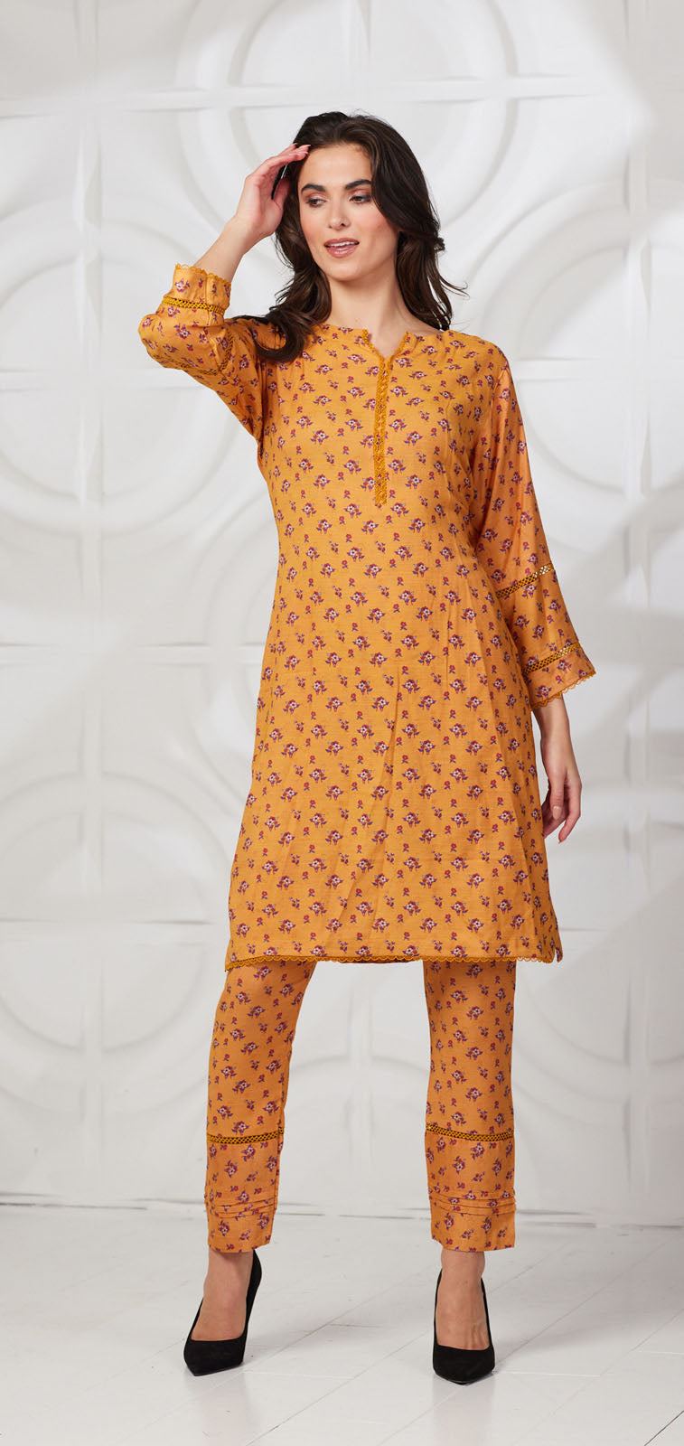 LS-2075 READYMADE 2 PCS SALWAR SUIT